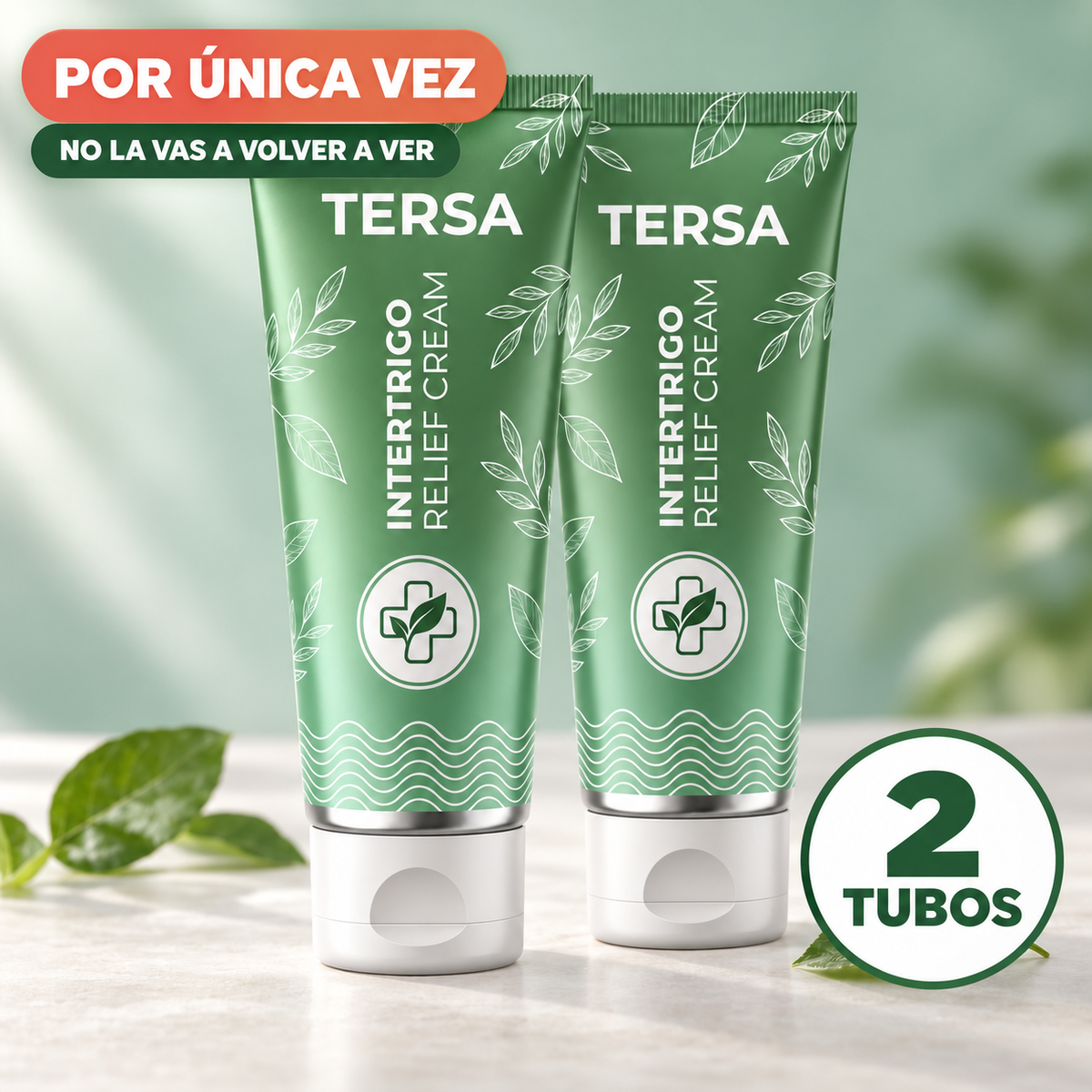 Tersa Crema Barrera para Pliegues · 2 Tubos (Oferta Exclusiva)
